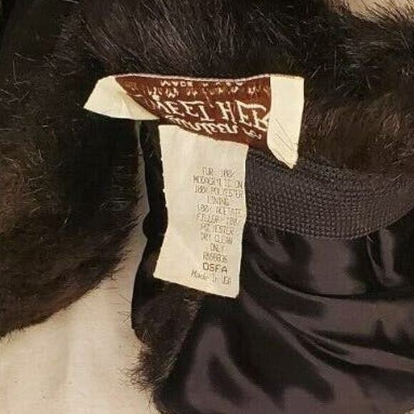 Women's Black Faux Fur Wrist Cuffs by Kathleen for Sweet Herb - OSFA - Picture 4 of 7